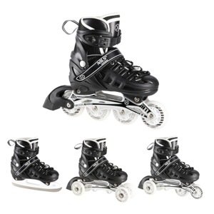 Brusle NILS Extreme NH10905.2 4v1 černé Velikost: L(39-42)