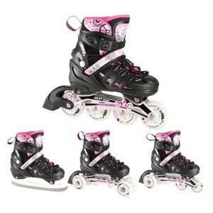 Brusle NILS Extreme NH10905.2 4v1 růžové Velikost: S(31-34)