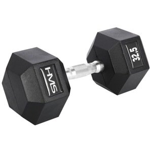 HMS PREMIUM Hexagonální jednoručka HMS 32,5 kg