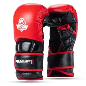 Prémiové MMA rukavice DBX BUSHIDO Warrior červené Velikost: XL