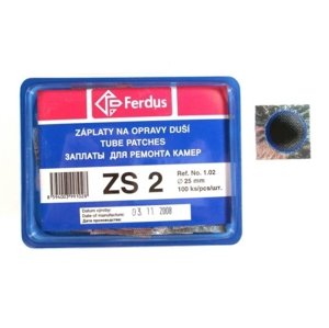 Záplaty Ferdus ZS 2 25mm 100ks/1.83/ks
