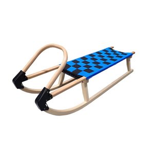 Acra Sáně dřevěné 110cm modré