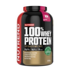 Nápoj Nutrend 100% WHEY PROTEIN 2250g malina