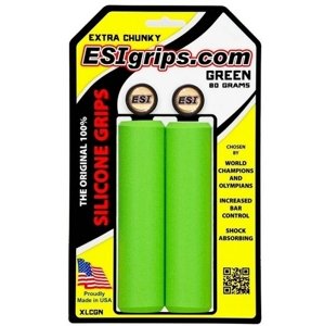 Gripy ESI Chunky Extra zelené