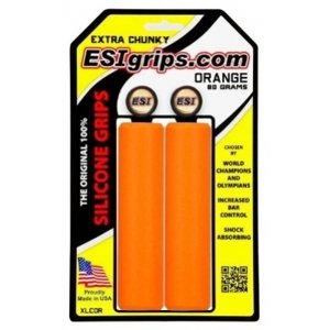 Gripy ESI Chunky Extra oranžové