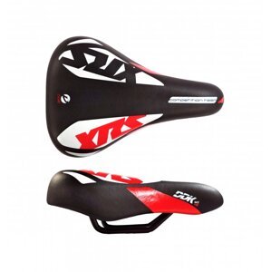 Sedlo dětské DDK D1212 SPORT XRS černo-bílo-červené