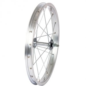 Remerx Kolo zapletené 16" 305-20 přední 16 děr stříbrné Union/CnSpoke
