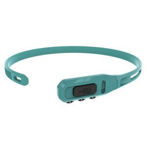 Zámek Hiplok tie lock kódový 43cm tyrkys