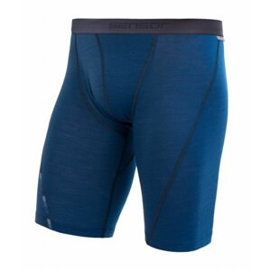 Boxerky SENSOR MERINO AIR dlouhé tm. modré Velikost: S