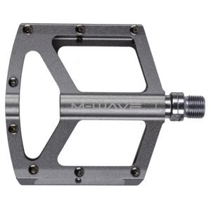TWN Pedály M-Wave FLAT standard závit 9/16" titanově šedé