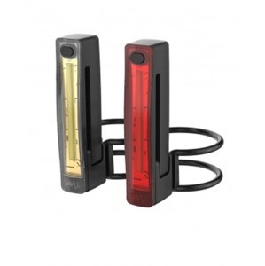Blikačky přední+zadní Knog Plus černé