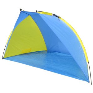 Acra Stan plážový 220x115x120cm světle-modro/žlutý