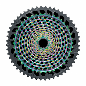 Kazeta SRAM XX1 EAGLE 12 10-52z rainbow