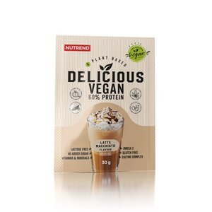 Nápoj Nutrend DELICIOUS VEGAN PROTEIN 450g latte macchiato