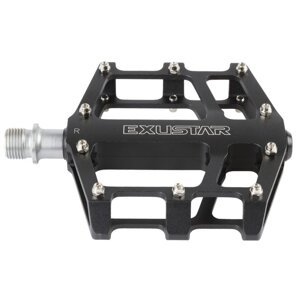 TWN Pedály BMX FLAT EXUSTAR standard závit 9/16" černé