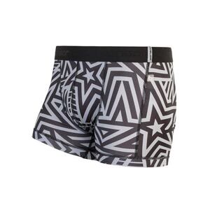 Boxerky SENSOR COOLMAX IMPRESS černé/stars Velikost: XL