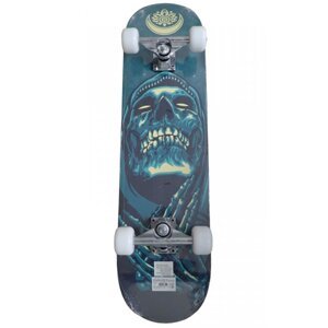 Acra Skateboard závodní s protismykem lebka
