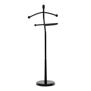 AUTRONIC Němý sluha, výška 120 cm, masiv kaučukovník, černý, nos. 5 kg