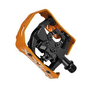 Pedály Xpedo Clipless Milo černo oranžové