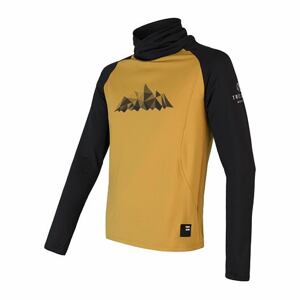 Mikina pánská SENSOR COOLMAX THERMO MOUNTAINS mustard/černá Velikost: S