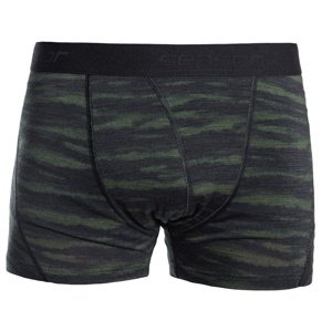 Boxerky SENSOR MERINO IMPRESS černá/batik Velikost: XL