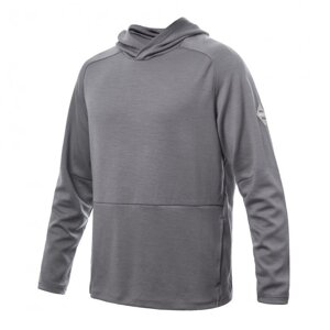 Mikina pánská SENSOR MERINO UPPER TRAVELLER s kapucí šedá Velikost: XL