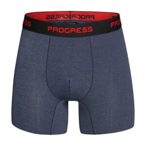 Boxerky Progress TECHNIC tmavě modrý melír Velikost: XL