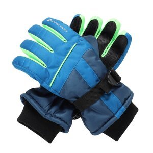 Rukavice dětské ALPINE PRO LORDO 2 s membránou PTX modré Velikost: M