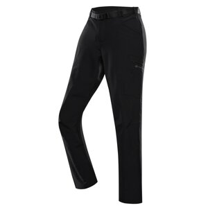 Kalhoty pánské dlouhé ALPINE PRO CORB softshellové s membránou COOL-DRY černé Velikost: 50