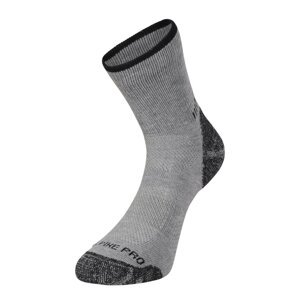 Ponožky unisex ALPINE PRO KEROWE antibakteriální šedé Velikost: L