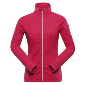 Mikina dámská ALPINE PRO DOZERA rychleschnoucí růžová Velikost: XL