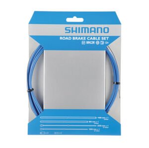 Shimano-servis Bowdeny+lanka Shimano set 1.6 x 1000/2050mm, 800/1400mm modrý