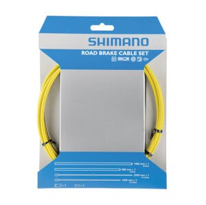 Shimano-servis Bowdeny+lanka Shimano set 1.6 x 1000/2050mm, 800/1400mm žlutý