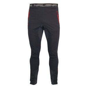 Kalhoty dlouhé unisex HAVEN NALISHA SLIMFIT černo/červené Velikost: XXL