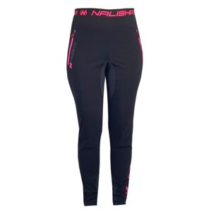Kalhoty dlouhé unisex HAVEN NALISHA SLIMFIT černo/růžové Velikost: L