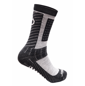 Ponožky SENSOR PRO MERINO CREW černo/šedé Velikost: 6/8