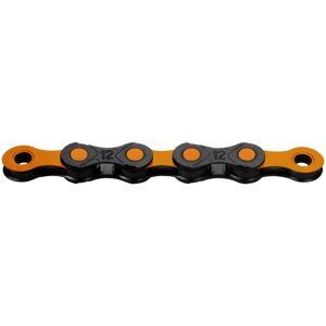 Řetěz KMC DLC12 WAXED černo-oranžový 126čl. BOX