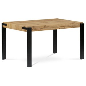 Jídelní stůl 140x88x76 cm AUTRONIC HT-725 OAK hnědá