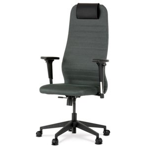 AUTRONIC Kancelářské křeslo PERFECT - šedá látka