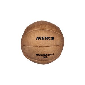 Leather kožený medicinální míč, 4 kg