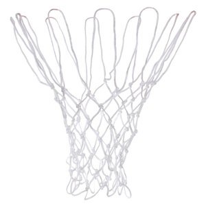 White basketbalová síťka, 1 pár