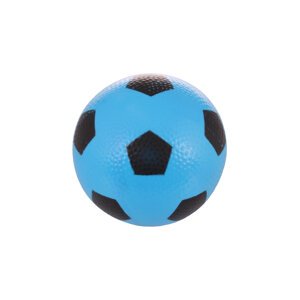 Míček Fotbal gumový míč modrá