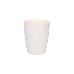 Ornella dekorativní květináč bílá, 11 cm