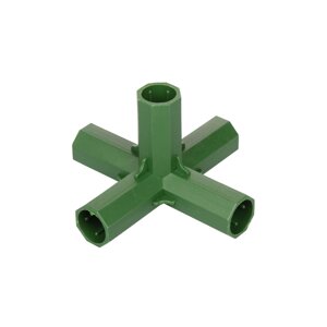 Pipe Buckle 5-side spojka pro zahradní tyče, 16 mm