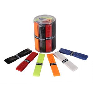 Exclusive overgrip omotávka tl. 0,6 mm / box 24 ks mix barev, box 24 ks