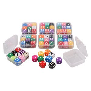 Dice Set AC6 házecí kostky sada 8 x 9 ks, 1 sada